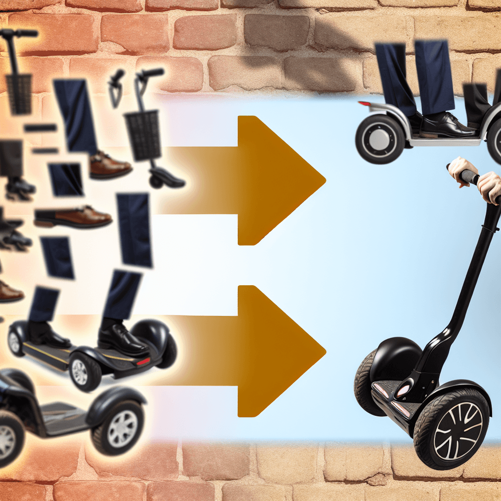 Transformation mobilité scooter Segway, l'ère nouvelle