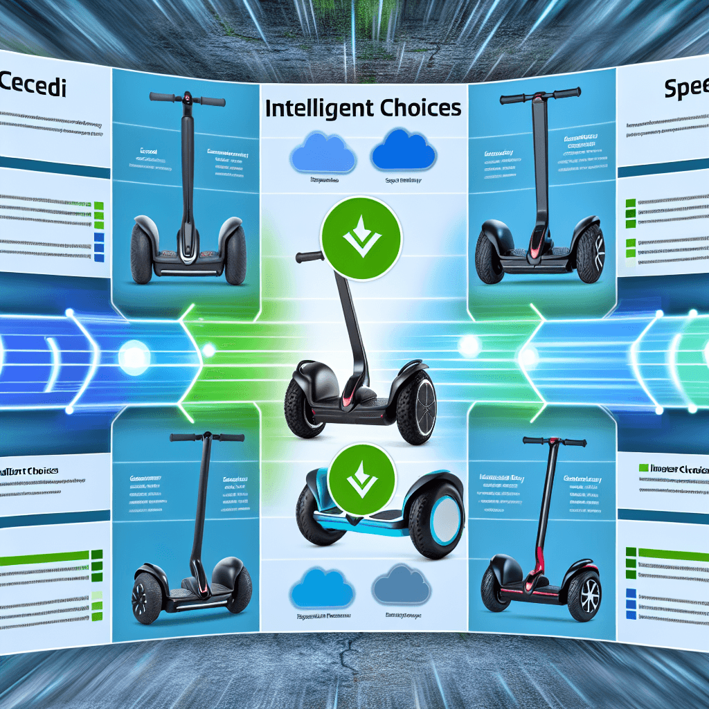 Scooter électrique Segway comparatif, le choix intelligent